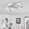 Sorte Plafoniera LED Nichel opaco, 1-Luce