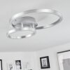 Sorte Plafoniera LED Nichel opaco, 1-Luce