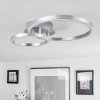 Sorte Plafoniera LED Nichel opaco, 1-Luce