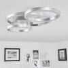 Sorte Plafoniera LED Nichel opaco, 1-Luce