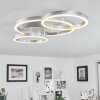 Sorte Plafoniera LED Nichel opaco, 1-Luce