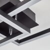Hyacinthe Plafoniera LED Cromo, Nero, 1-Luce Hyacinthe Plafoniera LED Cromo, Nero, 1-Luce