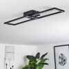 Hyacinthe Plafoniera LED Cromo, Nero, 1-Luce Hyacinthe Plafoniera LED Cromo, Nero, 1-Luce