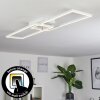 Hyacinthe Plafoniera LED Cromo, Bianco, 1-Luce