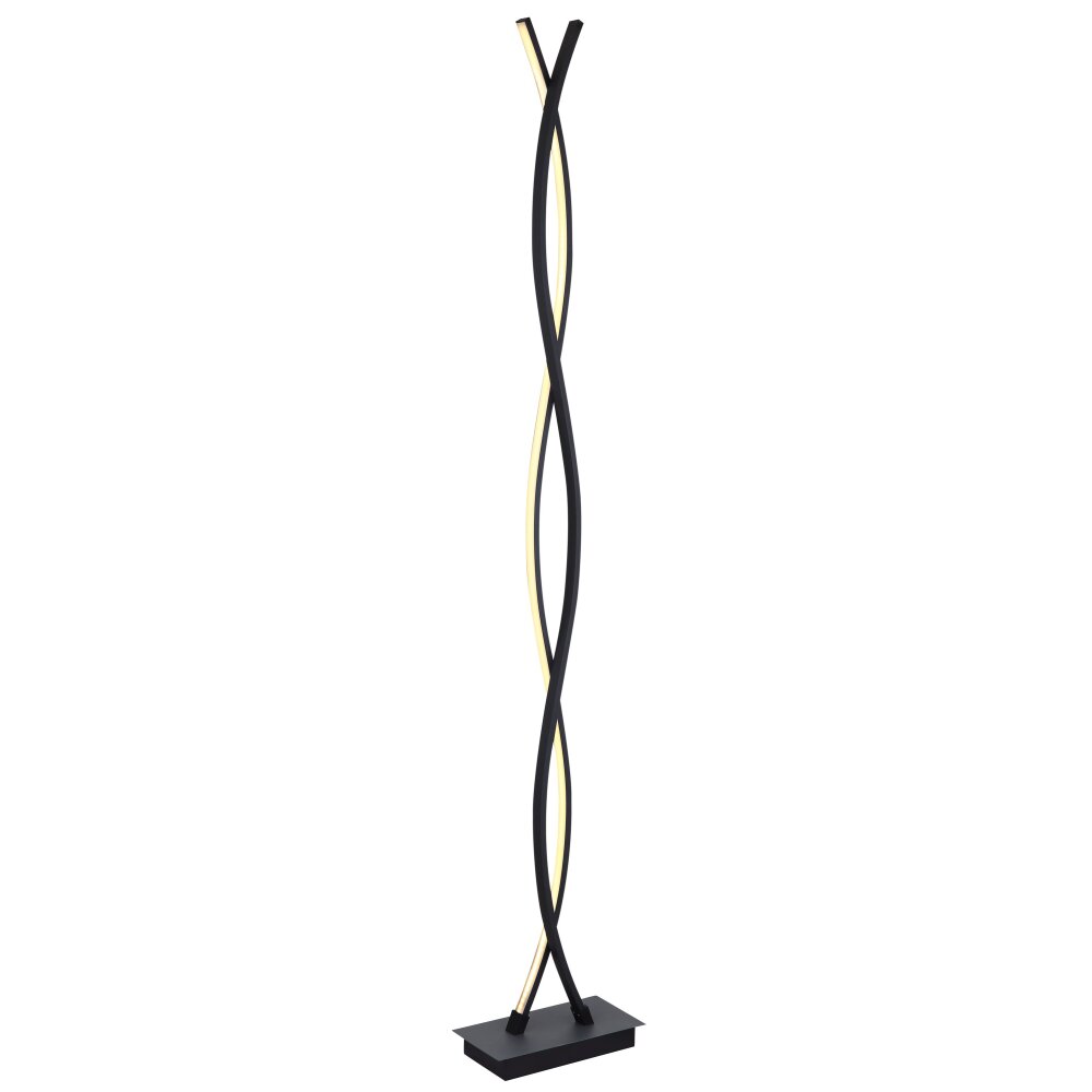 Globo MARIUS Lampada da terra LED Nero, 1-Luce main product photo
