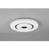 Reality Rana Plafoniera LED Nero, Bianco, 1-Luce, Telecomando, Cambia colore