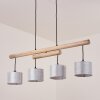 Bigandie Lampadario a sospensione Écru, Nero, 4-Luci