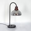 Aannestad Lampada da tavolo Marrone, Nero, 1-Luce