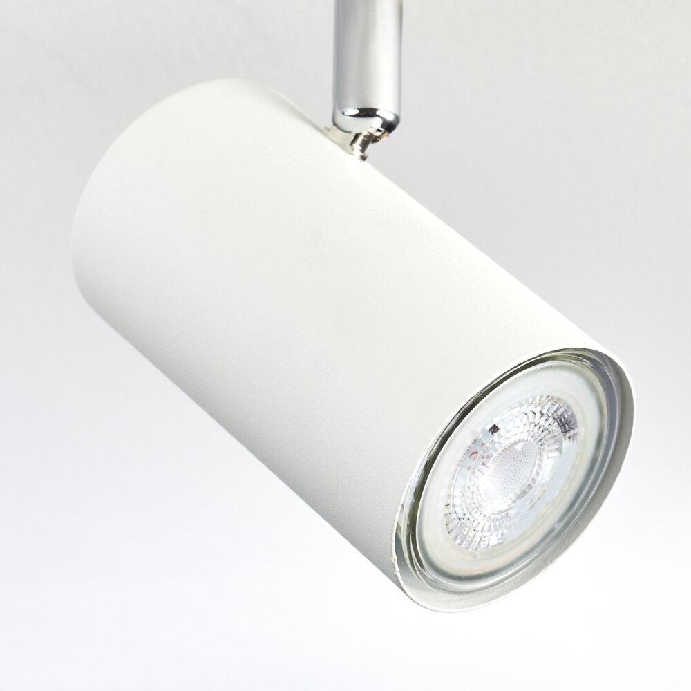Javel Plafoniera Cromo, Bianco, 6-Luci