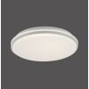 Leuchten-Direkt COLIN Plafoniera LED Bianco, 1-Luce