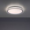 Leuchten-Direkt KARI Plafoniera LED Argento, 1-Luce