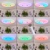 Page Plafoniera LED Bianco, 2-Luci, Telecomando, Cambia colore