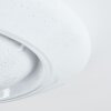 Cresta Plafoniera LED Bianco, 2-Luci, Cambia colore