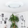 Cresta Plafoniera LED Bianco, 2-Luci, Cambia colore