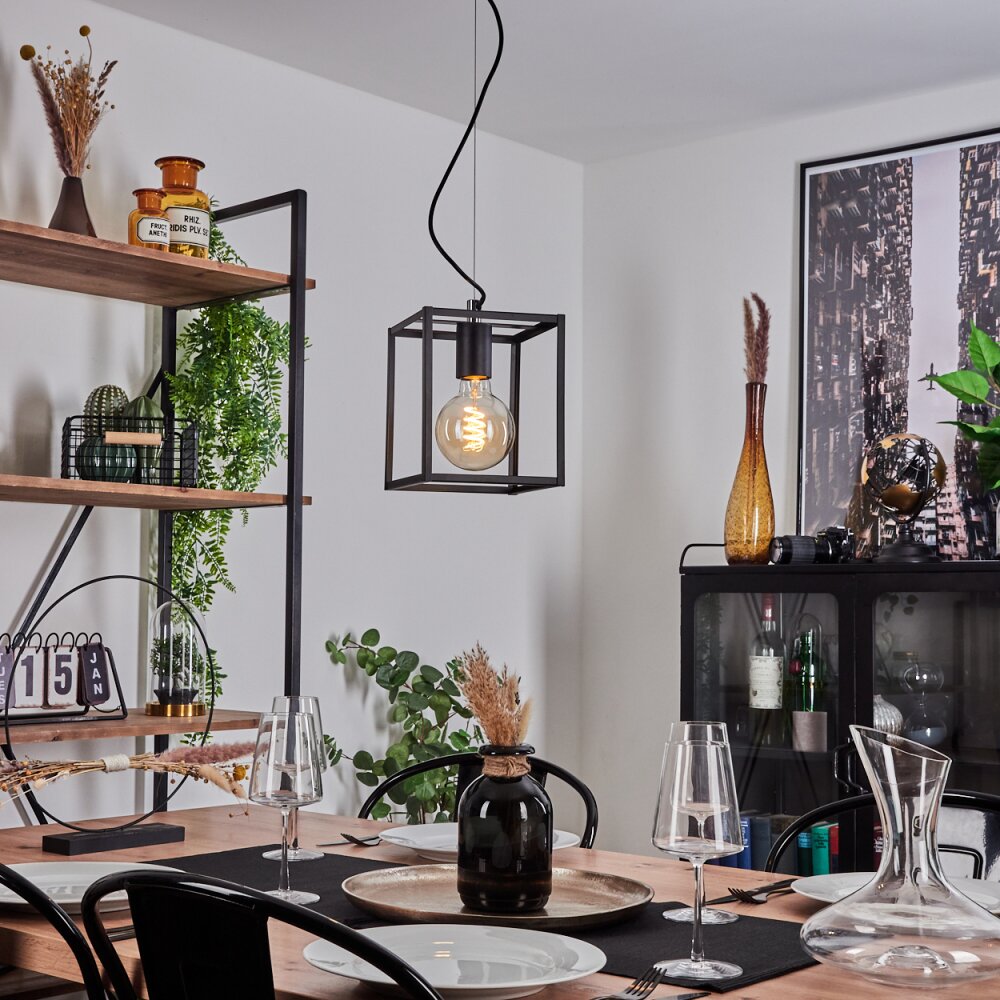 Chur Lampadario a sospensione Nero, 1-Luce main product photo
