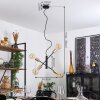 Gryon Lampadario a sospensione Ottone, Nero, 4-Luci