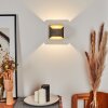 Clarens Applique LED Marrone, Bianco, 1-Luce