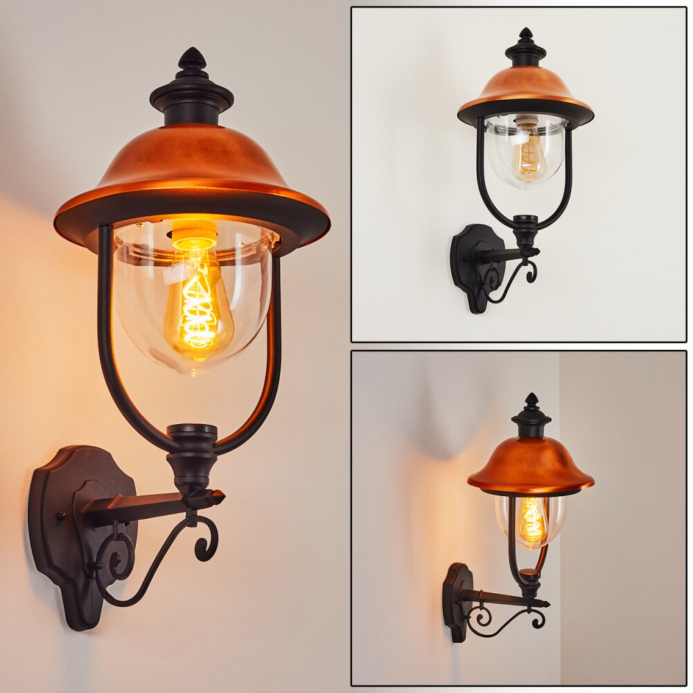 Gascon Applique da esterno Nero, 1-Luce main product photo