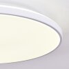 Bergell Plafoniera LED Bianco, 1-Luce