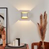 Clarens Applique LED Marrone, Bianco, 1-Luce