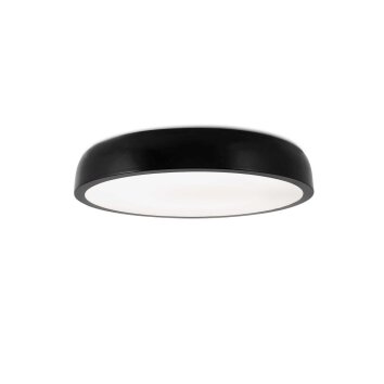 Faro Barcelona Cocotte Plafoniera Nero, 1-Luce