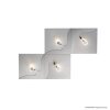Grossmann FLOW Plafoniera Alluminio, 4-Luci