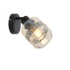 Globo LAZARUS Applique Nero, 1-Luce