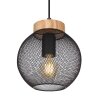 Globo PABLO Lampadario a sospensione Nero, 1-Luce
