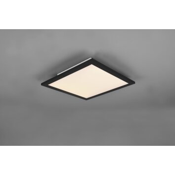 Reality Alpha Plafoniera LED Nero, 1-Luce