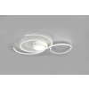 Trio-Leuchten Jive Plafoniera LED Bianco, 1-Luce, Telecomando