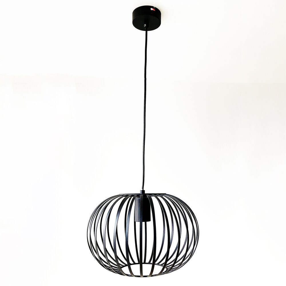Fischer-Honsel Mocca Lampadario a sospensione Nero, 1-Luce