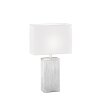 Fischer-Honsel Flens Lampada da tavolo Argento, 1-Luce