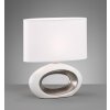 Fischer-Honsel Coba Lampada da tavolo Bianco, 1-Luce