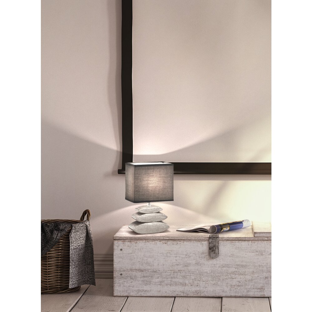 Fischer-Honsel Liner Lampada da tavolo Cromo, 1-Luce main product photo