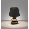 Fischer-Honsel Pibe Lampada da tavolo Nero, 1-Luce