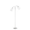 Fischer-Honsel Cozy Lampada da terra Nichel opaco, 2-Luci