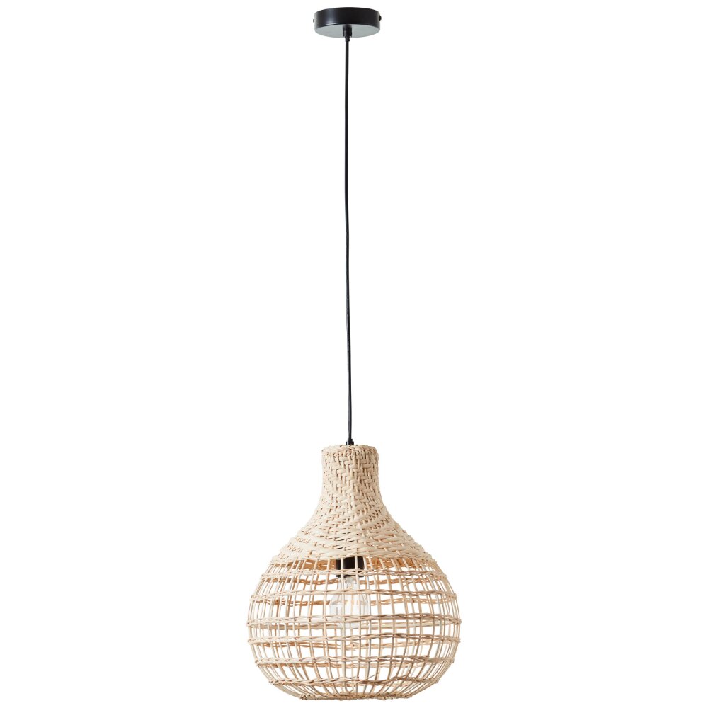 Brilliant-Leuchten Southsea Lampada a Sospensione Nero, 1-Luce main product photo