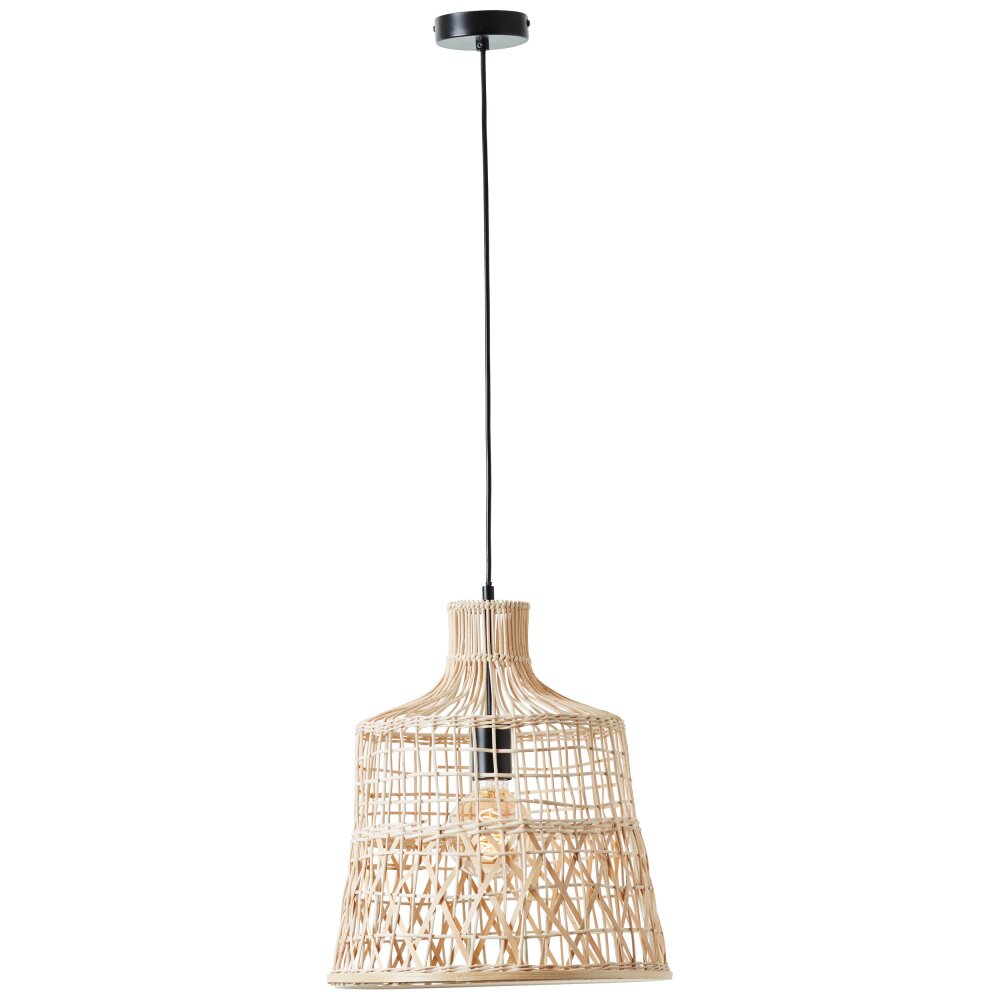 Brilliant-Leuchten Newbury Lampada a Sospensione Nero, 1-Luce main product photo