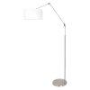 Steinhauer Prestige Chic Lampada da terra Acciaio satinato, 1-Luce