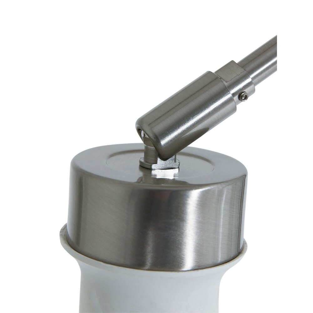 Steinhauer Prestige Chic Lampada da terra Acciaio satinato, 1-Luce