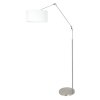 Steinhauer Prestige Chic Lampada da terra Acciaio satinato, 1-Luce