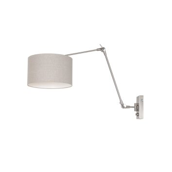 Steinhauer Prestige Chic Applique Acciaio satinato, 1-Luce