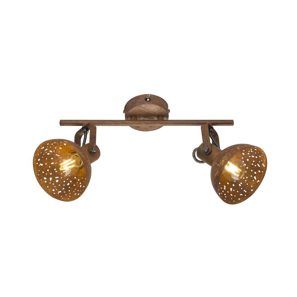 Globo CELINE Plafoniera Ruggine, 2-Luci main product photo