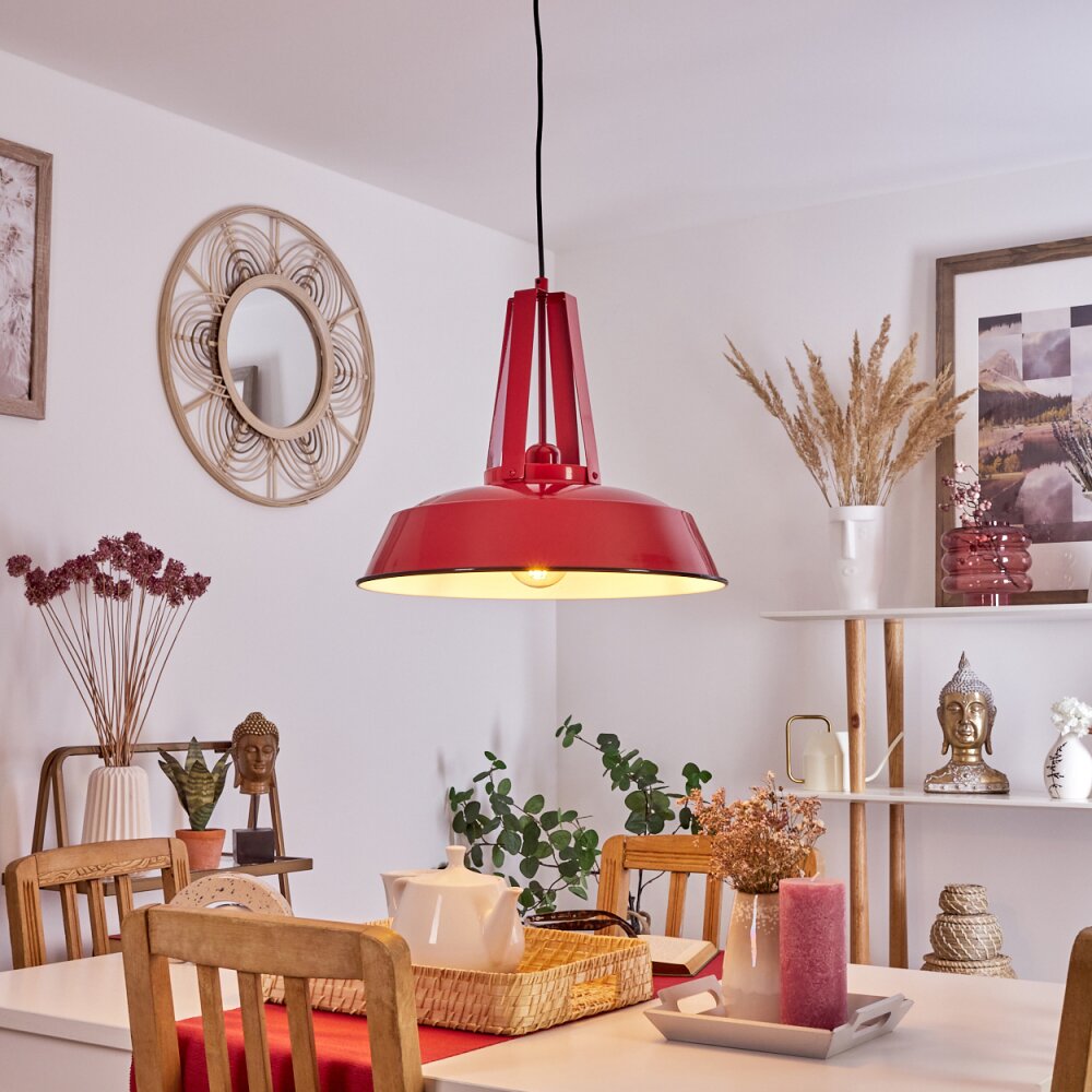 Chimay Lampadario a sospensione Rosso, 1-Luce main product photo