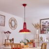 Chimay Lampadario a sospensione Rosso, 1-Luce