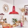 Chimay Lampadario a sospensione Rosso, 1-Luce