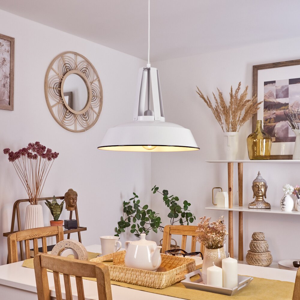 Chimay Lampadario a sospensione Bianco, 1-Luce main product photo
