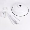 Chimay Lampadario a sospensione Bianco, 1-Luce