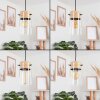 Sarteano Lampadario a sospensione Nero, 1-Luce