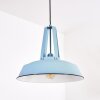 Chimay Lampadario a sospensione Blu, 1-Luce